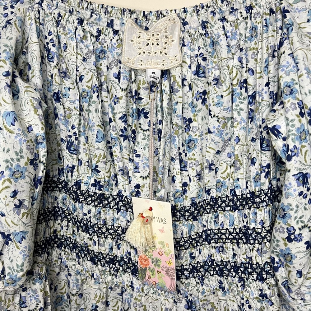 NWT Johnny Was Camille Midi Dress Size XL - Picture 11 of 12